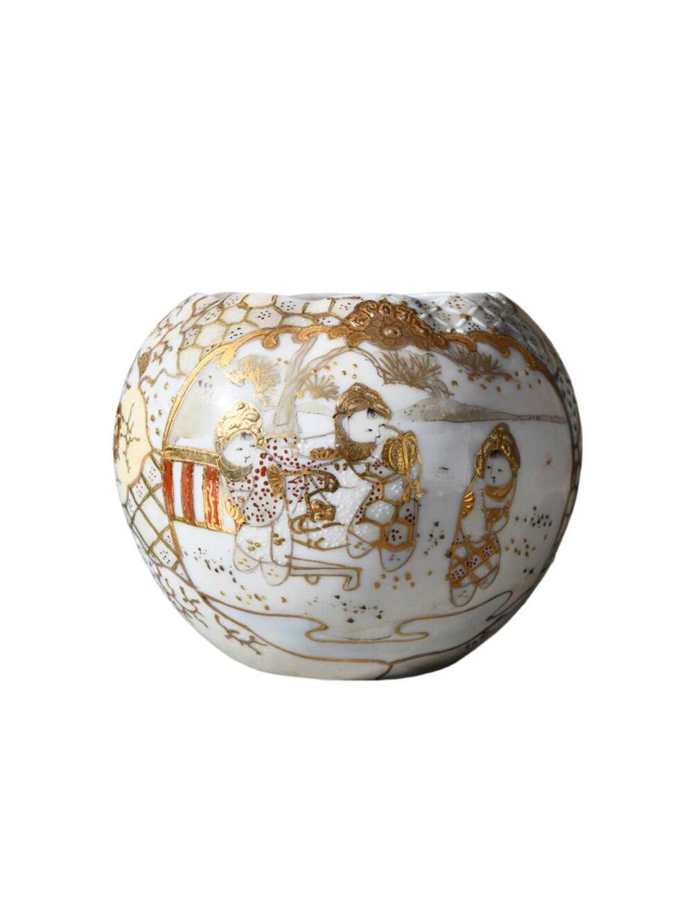 Japanese Satsuma-Style Porcelain Vase